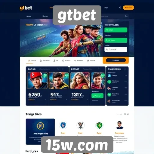 Acessibilidade e navegação no site GTBet